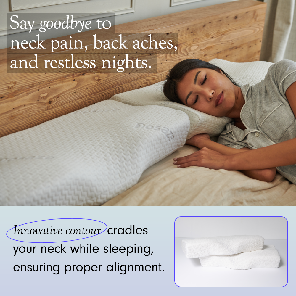 Dosaze™ Contoured Orthopaedic Pillow – Dosaze Australia
